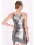 Платье до колена myMo at night, серебряный - фото 4