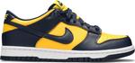 Кроссовки Nike Dunk Low GS 'Michigan' 2021, желтый - фото 2