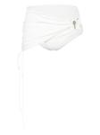 Юбка бикини с оборками Christopher Esber, белый - фото