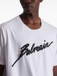 Футболка с вышитым логотипом Balmain, белый - фото 7
