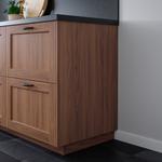 Крышка панели IKEA, 62x220 см, цвет brown walnut effect - фото 3