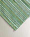 Скатерть Zara Home Multicoloured Striped, зеленый - фото 5