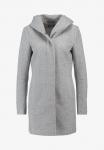Пальто классическое ONLY с капюшоном, серый - фото 7