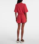 Хлопковые шорты Brunello Cucinelli, Rosso - фото 3