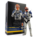 Коллекционная фигурка Hot Toys Star Wars, 1:6 Scale The Clone Wars – Captain Vaughn TMS065, 30 см - фото