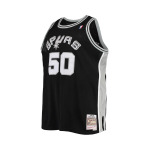 Мужская классическая футболка david robinson san antonio spurs big and tall hardwood classics Mitchell & Ness, черный - фото 3