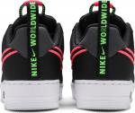 Кроссовки Nike Air Force 1 '07 Premium 'Worldwide Pack - Black Green Strike', черный - фото 7
