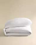 Пододеяльник Zara Home Linen Duvet, белый - фото 6