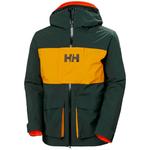 Куртка Helly Hansen утепленная, зеленый / желтый - фото 2
