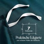 Комплект постельного белья Utopia Bedding, 2 предмета, 135x200/80x80 см, бирюзовый - фото 6