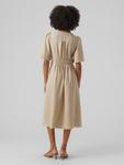 Платье-рубашка VERO MODA VMMelaney, Beige - фото 5