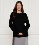 Шерстяной свитер Relaxed fit Michael Kors, черный - фото