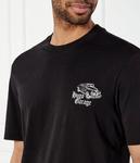 Футболка с капюшоном Relaxed fit Hugo Blue, черный - фото 4