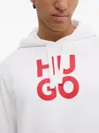 Худи с логотипом Hugo, белый - фото 4