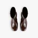 Ботильоны из кожи Camion Our Legacy, коричневый - фото 2