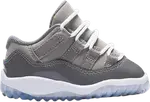 Кроссовки Air Jordan 11 Retro Low BT Cool Grey, серый - фото