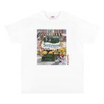 Футболка Supreme Manhattan Tee 'White', белый - фото 2