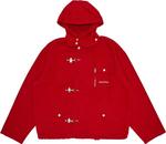 Куртка Supreme Canvas Clip Jacket 'Red', красный - фото 2