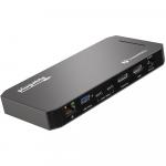 Док-станция Plugable Thunderbolt 3 and USB-C Dual Display Docking TBT3-UDC3 - фото
