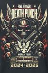 Футболка Five Finger Death Punch Knucklehead Reaper, черный - фото 3