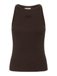 Топ Gestuz GZDrew, темно-коричневый - фото