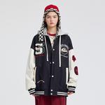 Бейсбольная куртка унисекс Crayon Shinchan, черный - фото 50