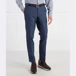 Шерстяные брюки узкого кроя Denz Oscar Jacobson, синий - фото 2