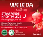 Ночной крем Укрепляющий Гранат  Пептиды маки 40мл Weleda - фото 2