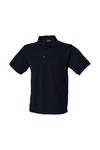 Рубашка поло из плотного поликоттона Henbury, темно-синий - фото