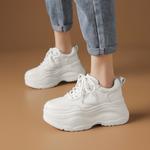 Женские кроссовки на платформе Low-Top Chunky Rosa Bianca, Chocolate - фото 4