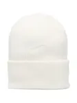 Шапка-бини с логотипом Nike, белый - фото