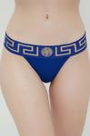 Стринги Versace, синий - фото