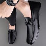 Devanro Мокасины мужские черные, цвет Black - фото 5