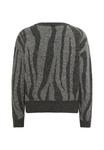 Джемпер Kaffe KABITZY PULLOVER, Grey M/Dark Grey M Animal/Dark Grey - фото 6