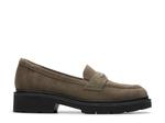 Лоферы Clarks Lauryl Step Loafer, Olive Green Suede - фото 5