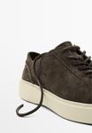Кроссовки Massimo Dutti Trainers, Dark Brown - фото 6