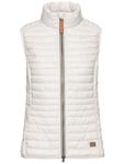 Стеганый жилет Camel Active aus recyceltem Polyamid, белый - фото