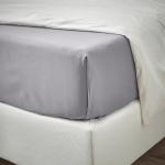 Простыня Ikea Rönnveckmal, серый, 150х260 см - фото 2