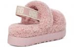 Домашние хлопковые тапочки UGG, розовый серый - фото 3