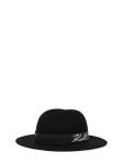 Шляпа Karl Lagerfeld FEDORA, черный - фото