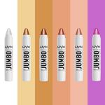 Хайлайтер для лица Nyx Jumbo Multi-Use Face Stick, Flan - фото 5