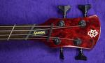 Басс гитара Spector NS Dimension 4, Inferno Red Gloss w/ Wenge. - фото 3