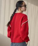 Пуловер Coen, цвет Red - фото 2