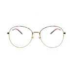 GUCCI Очки с круглой оправой, Gold - фото 7