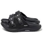 Тапочки x wtaps ora luxe 'jet black' Hoka One One, черный - фото 2