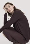 Джемпер Hessnatur OVERSIZE, Schwarzbeere/Dark Brown - фото 4