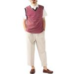 Beams Бордовая поло для мужчин - фото 4