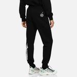 Повседневные брюки мужские черные Evisu, черный - фото 3