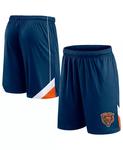 Мужские темно-синие шорты Chicago Bears Slice Fanatics - фото