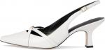 Туфли COACH Rowyn Slingback, Optic White - фото 4
